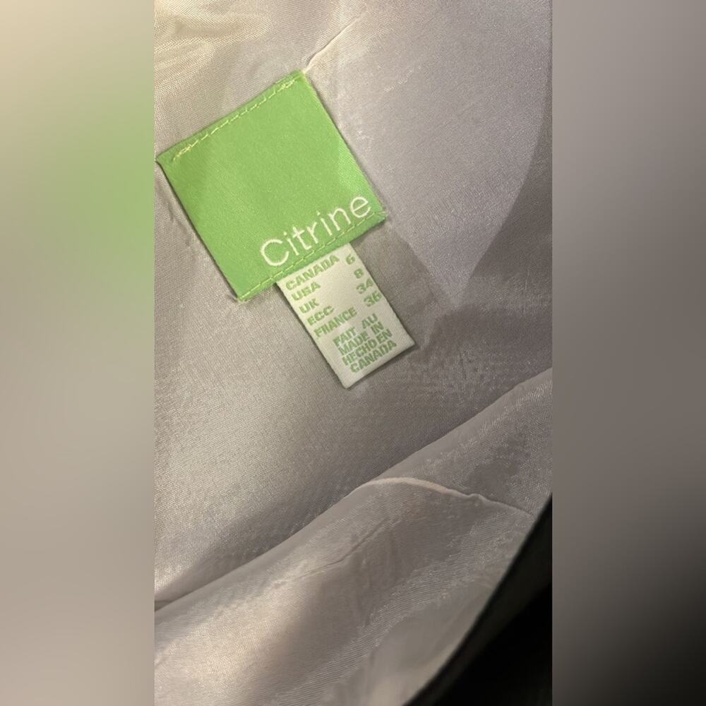 Citrine Women’s Tri-Color Pencil Dress Black White Red Size 6 Business Office - Picture 6 of 7